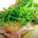 お野菜たっぷり( ＾∀＾) 豚肉の温しゃぶ